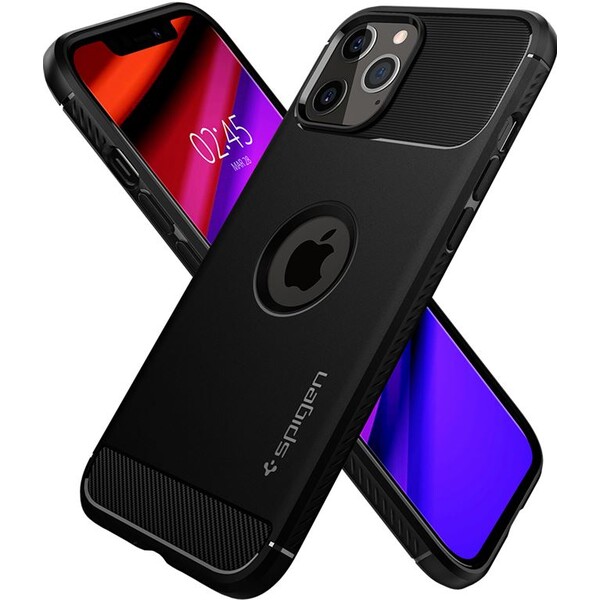 Spigen-Rugged-Armor-kryt-iPhone-12-12-Pro-cerny