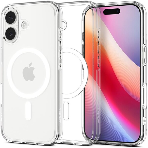 Spigen-Ultra-Hybrid-MagSafe-kryt-iPhone-17-clear-white