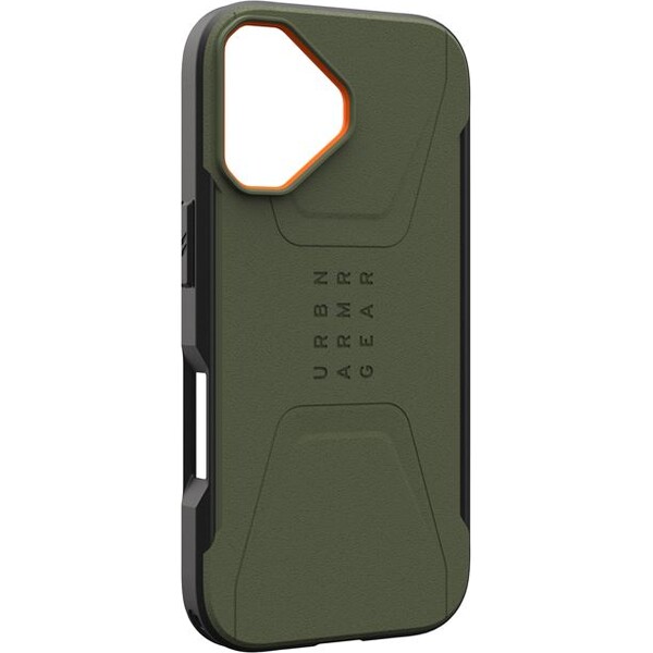 UAG-Civilian-Magsafe-kryt-iPhone-17-zeleny-oranzovy