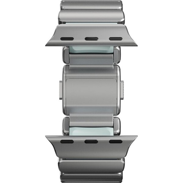 Nomad-Stratos-Band-FKM-reminek-Apple-Watch-45-46-49mm-Natural-Titanium-Icy-Blue