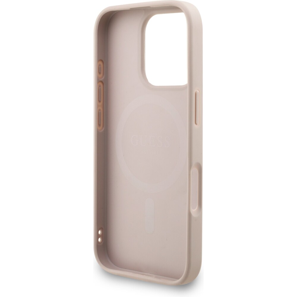 Guess-PU-Leather-4G-Colored-Ring-Strap-MagSafe-kryt-iPhone-16-Pro-Max-ruzovy