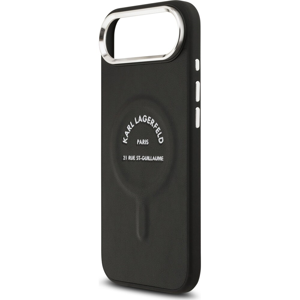 Karl-Lagerfeld-PU-RSG-Logo-MagSafe-kryt-iPhone-Air-cerny