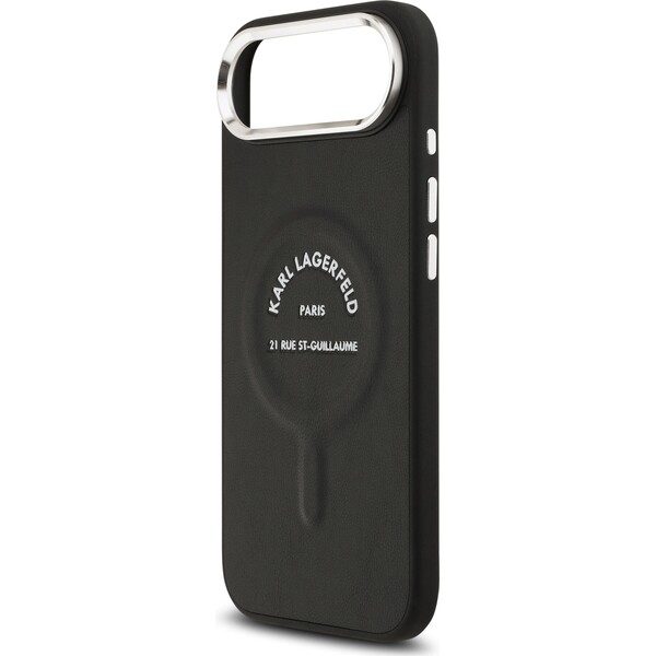 Karl-Lagerfeld-PU-RSG-Logo-MagSafe-kryt-iPhone-Air-cerny