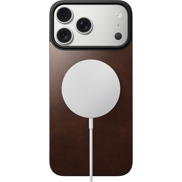 Nomad-Magnetic-Leather-Back-Horween-Magsafe-kozeny-kryt-iPhone-17-Pro-Max-Rustic-Brown