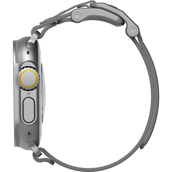 Aulumu-A11-Mag-Buckle-Slim-reminek-Apple-Watch-49-46-45-44-42mm-Silver-Buckle-Carbon-Green-Strap