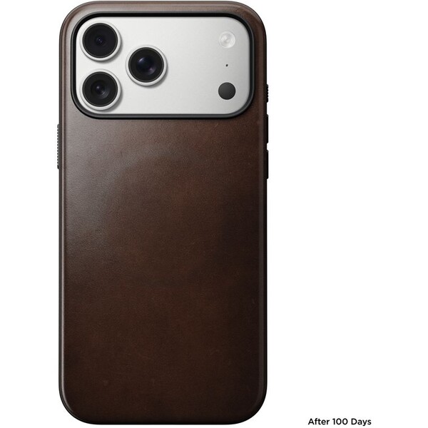 Nomad-Modern-Leather-Case-Horween-MagSafe-kozeny-kryt-iPhone-17-Pro-Max-Rustic-Brown