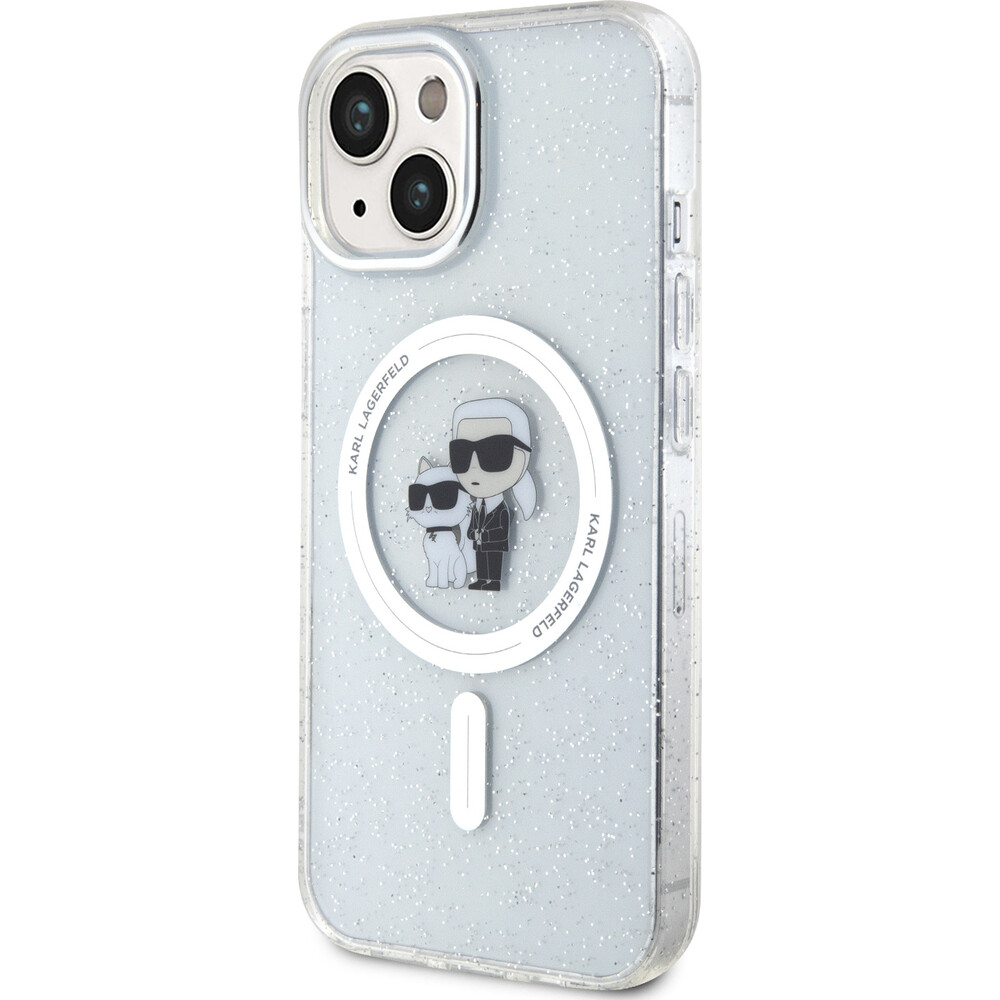 Karl-Lagerfeld-IML-Glitter-Karl-and-Choupette-MagSafe-kryt-iPhone-15-ciry