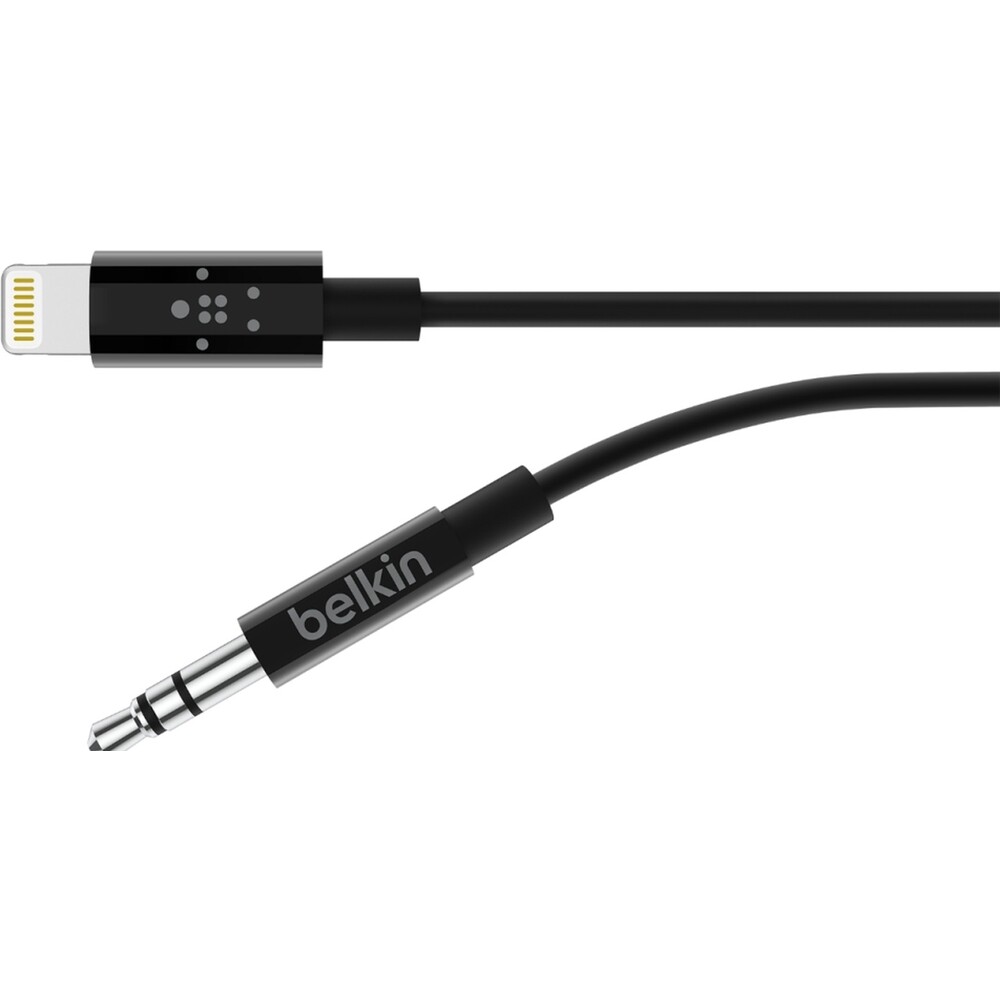 Belkin-Lightning-3-5mm-kabel-0-9m-cerny