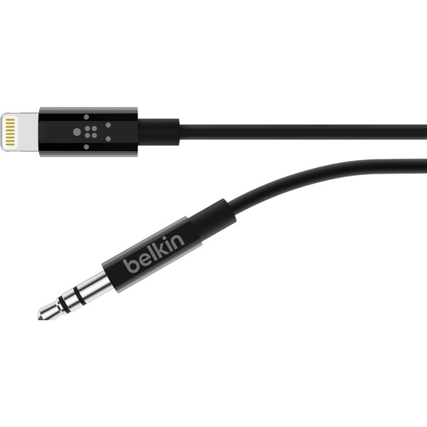 Belkin-Lightning-3-5mm-kabel-0-9m-cerny