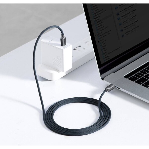 Baseus-Crystal-Shine-USB-C-USB-C-napajeci-kabel-100W-2m-cerny