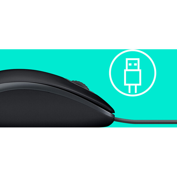 Logitech-B110-mys-cerna