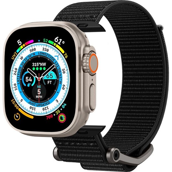 Spigen-DuraPro-Flex-reminek-Apple-Watch-49-45-44-42mm-cerny