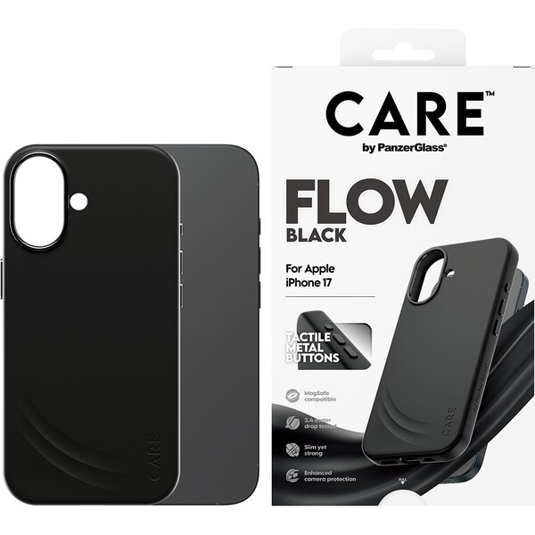 PanzerGlass-CARE-Flow-kryt-s-MagSafe-Apple-iPhone-17-cerny