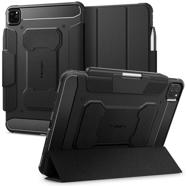 Spigen-Rugged-Armor-Pro-pouzdro-iPad-Pro-11-2025-cerne