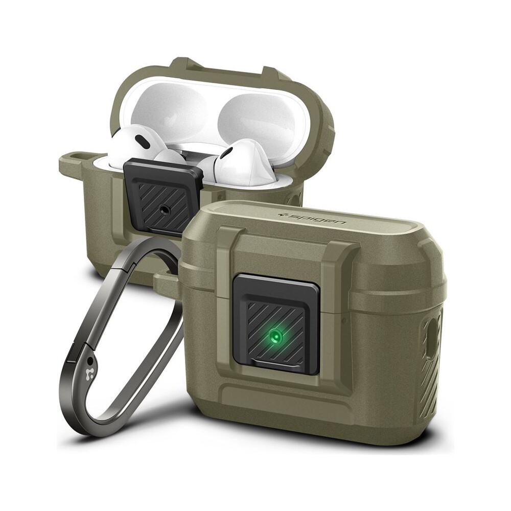 Spigen-Lock-Fit-odolne-pouzdro-Apple-AirPods-Pro-2-gen-vintage-khaki