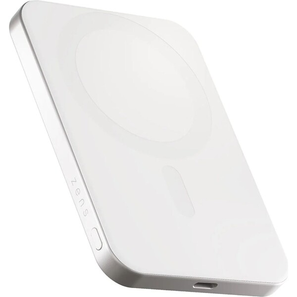 ZENS-Pro-1-MagSafe-Qi2-slim-powerbanka-5000-mAh-15-W-USB-C-bila