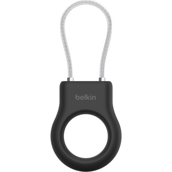 Belkin-Secure-pouzdro-na-AirTag-s-dratenym-kabelem-cerne