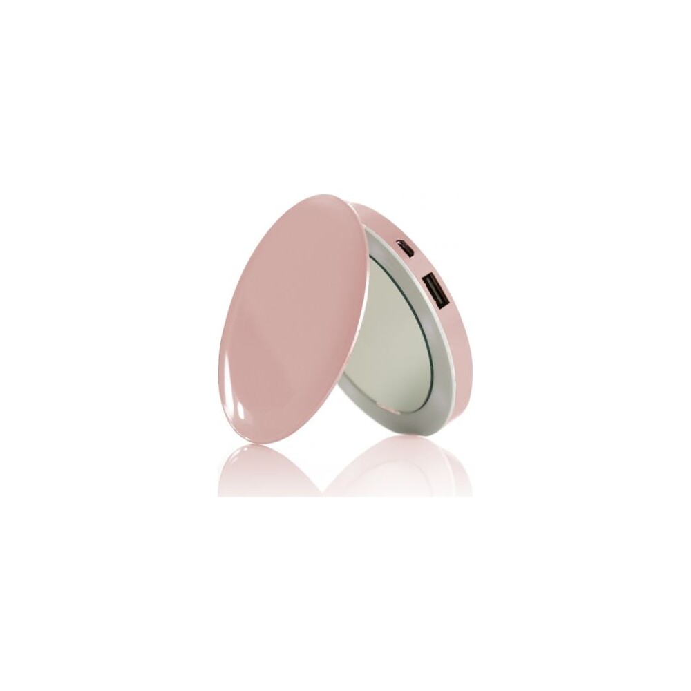 Hyper-Pearl-zrcatko-se-zaloznim-zdrojem-3000-mAh-ruzova