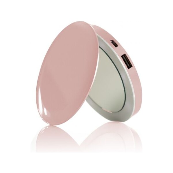 Hyper-Pearl-zrcatko-se-zaloznim-zdrojem-3000-mAh-ruzova