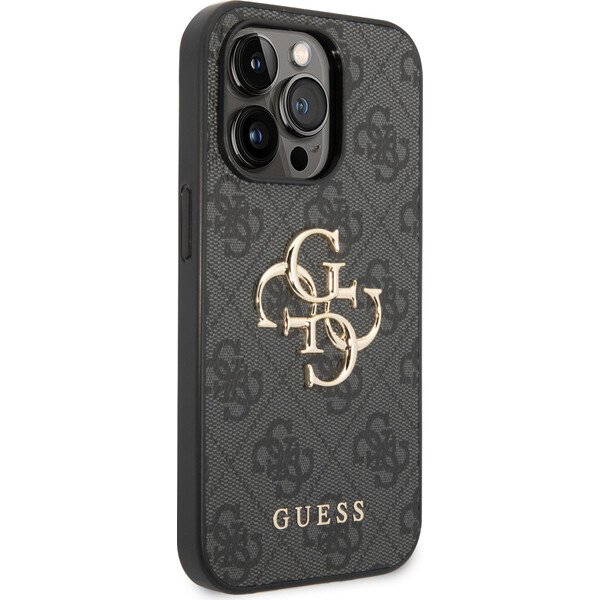 Guess-PU-4G-Metal-Logo-kryt-iPhone-15-Pro-Max-sedy