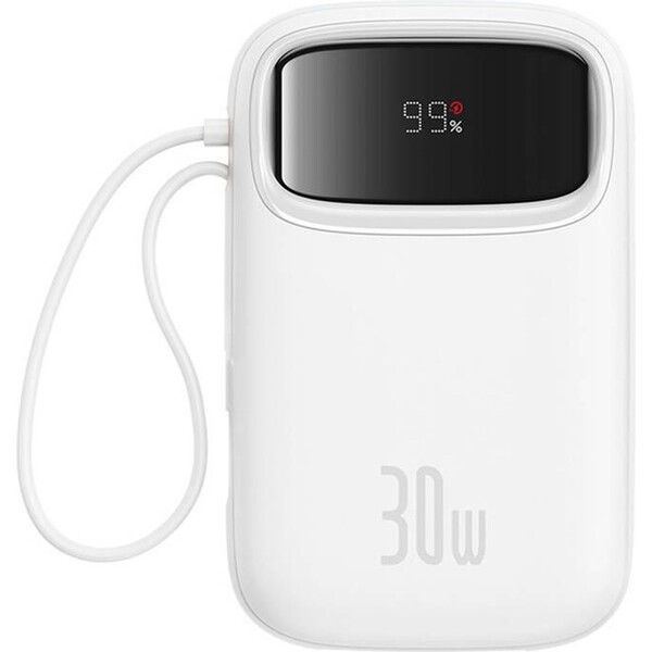 Baseus-Qpow2-powerbanka-10000mAh-bila