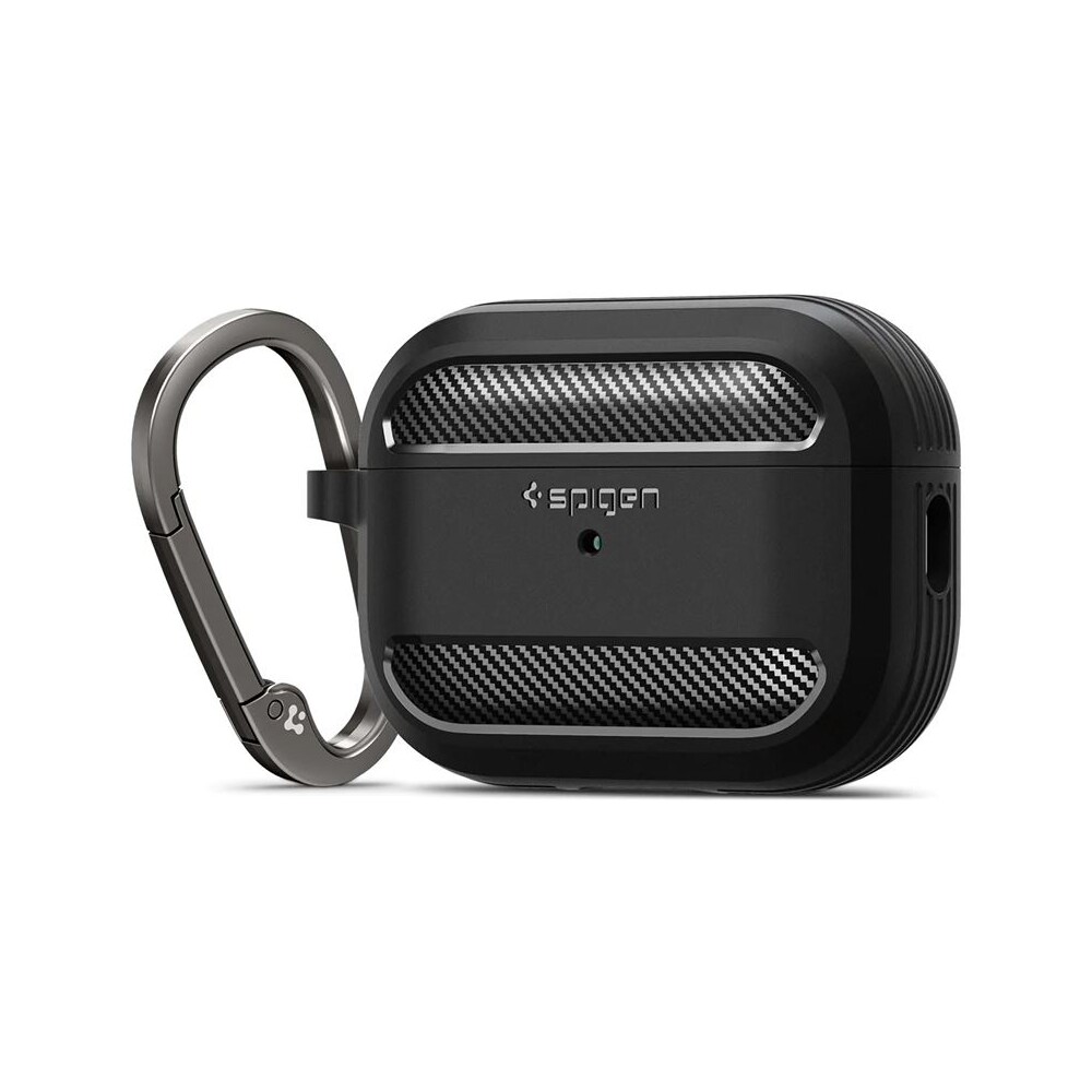 Spigen-Rugged-Armor-pouzdro-pro-AirPods-Pro-2-cerne