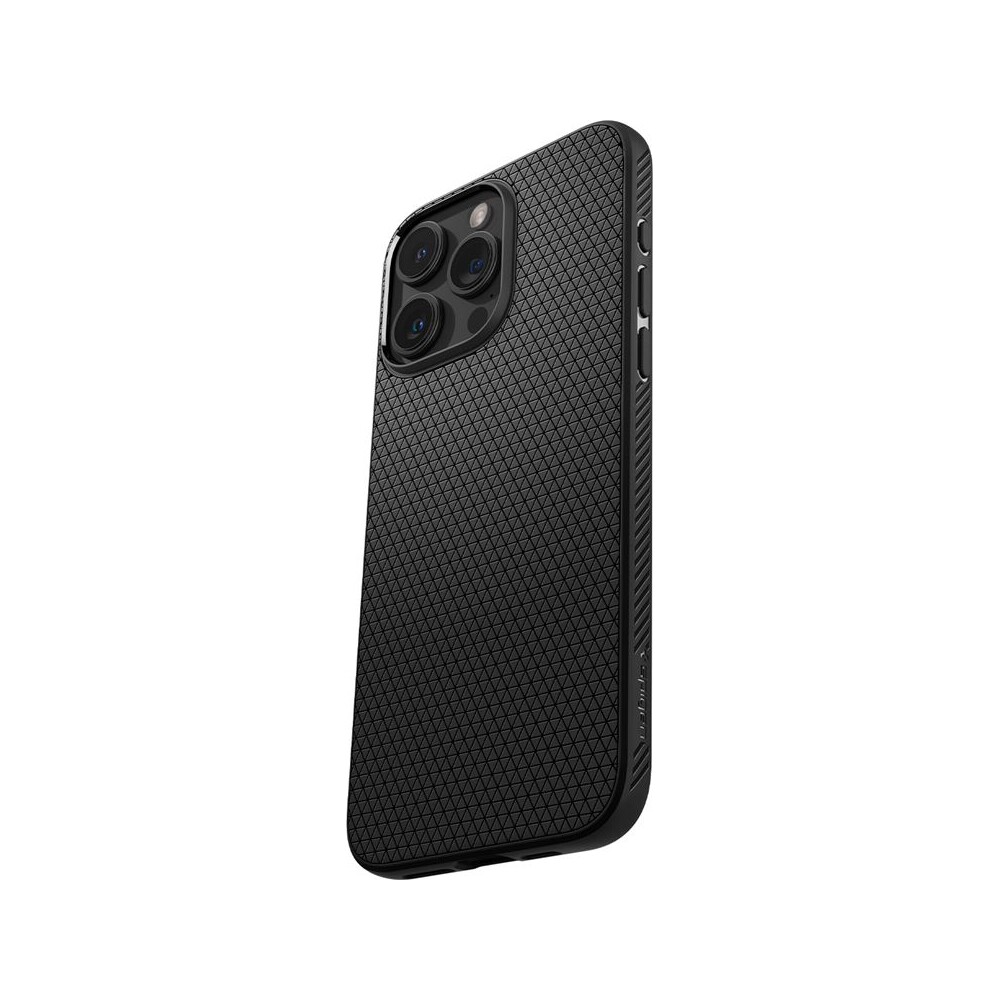 Spigen-Liquid-Air-kryt-iPhone-15-Pro-Max-matne-cerny
