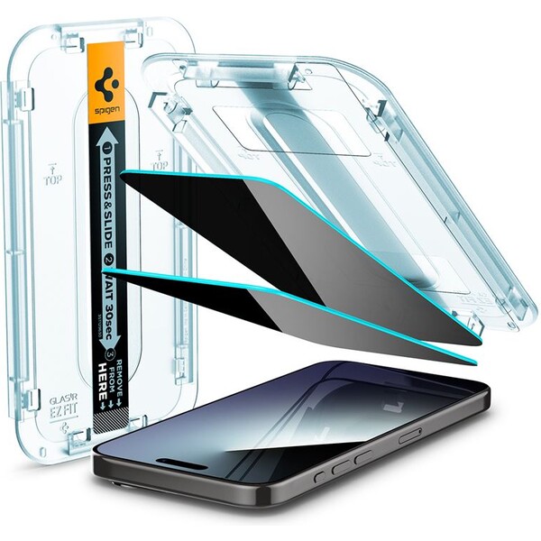 Spigen-Glass-tR-EZ-Fit-Privacy-2-Pack-tvrzene-sklo-iPhone-15-Pro-Max-cire