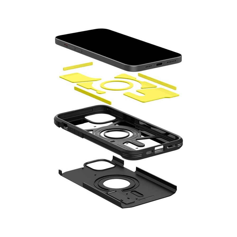 Spigen-Tough-Armor-MagFit-kryt-iPhone-15-cerny