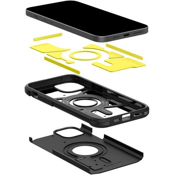 Spigen-Tough-Armor-MagFit-kryt-iPhone-15-cerny