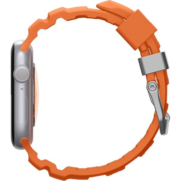 Spigen-Silicone-Band-reminek-Apple-Watch-49-46-45-44mm-oranzovy
