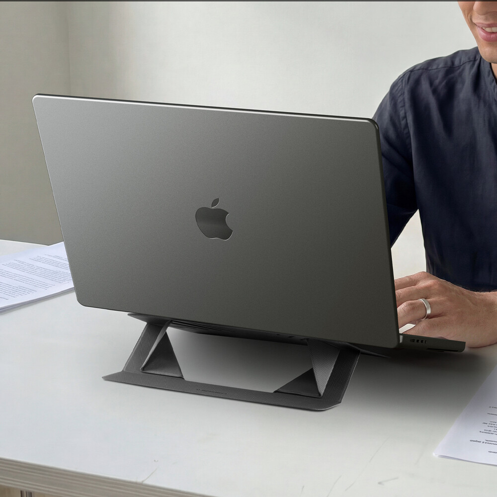 Spigen-Slim-Fold-Laptop-Stand-LD201-S6-stojanek-cerny