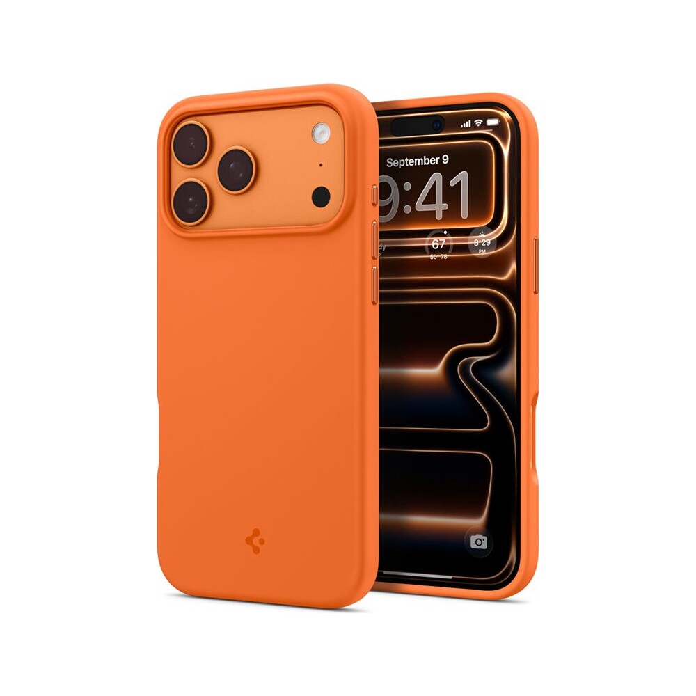Spigen-Silicone-Fit-MagSafe-kryt-iPhone-17-Pro-Max-cosmic-orange