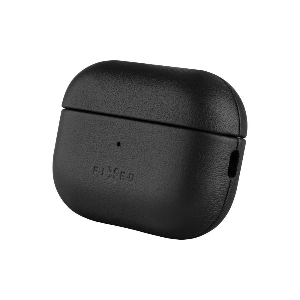 FIXED-PodsLeather-kozene-pouzdro-pro-Apple-AirPods-3-cerne