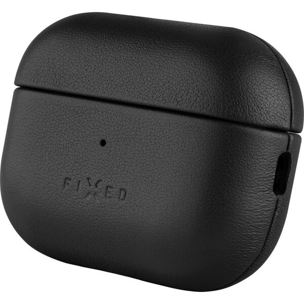 FIXED-PodsLeather-kozene-pouzdro-pro-Apple-AirPods-3-cerne