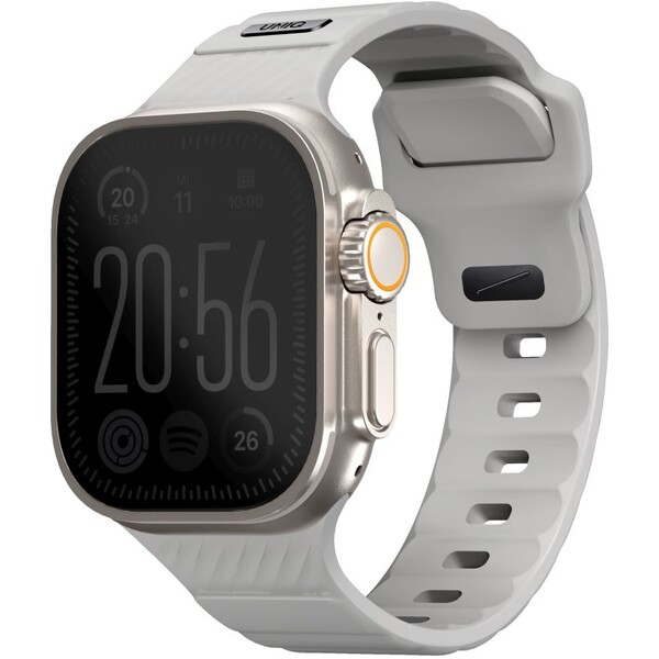 UNIQ-Stride-FKM-Rubber-vodeodolny-reminek-Apple-Watch-49-45-44-42mm-sedy