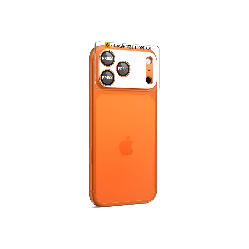 Spigen-Glass-tR-EZ-Fit-Optik-Pro-XL-sklo-na-fotoaparat-iPhone-17-Pro-oranzove