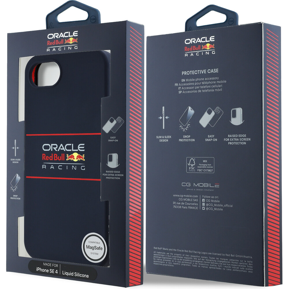 Oracle-Red-Bull-Racing-Silicone-Horizontal-Logo-MagSafe-kryt-iPhone-17e-16e-modry