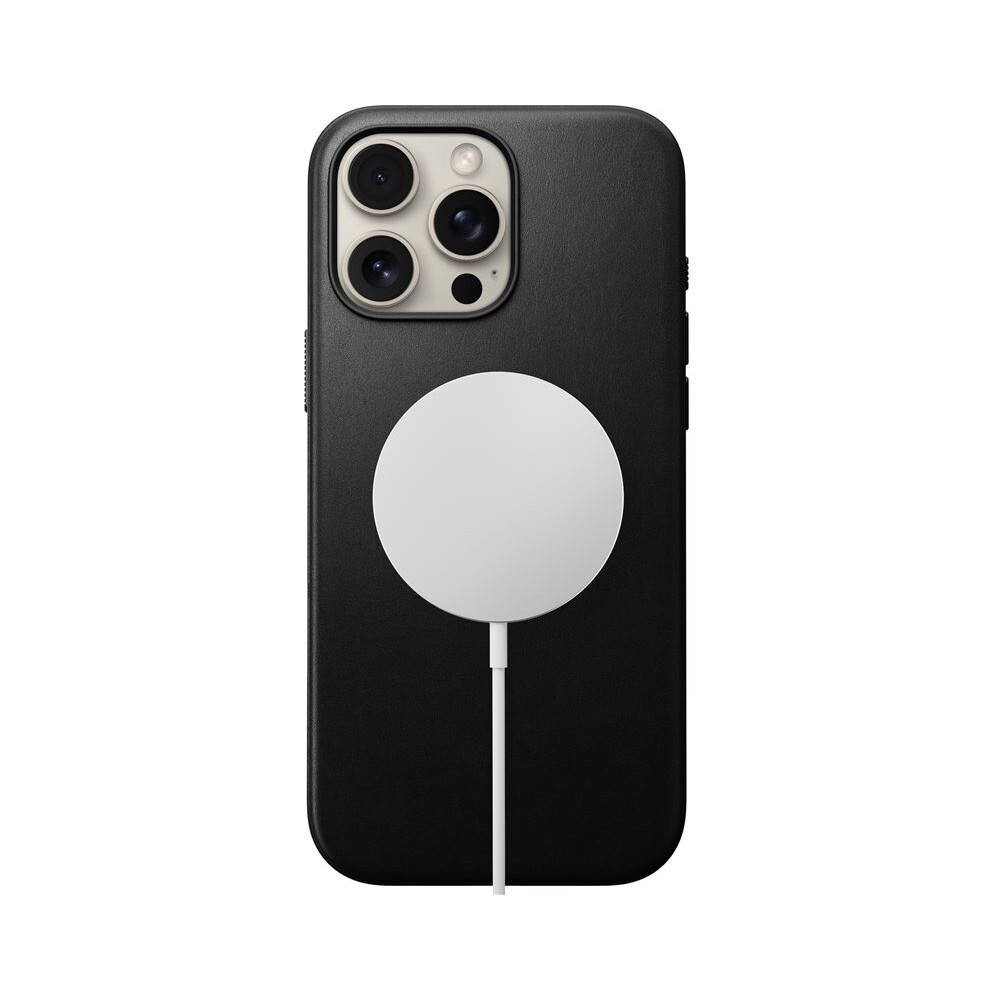 Nomad-Modern-Leather-Case-MagSafe-kryt-iPhone-16-Pro-Max-cerny