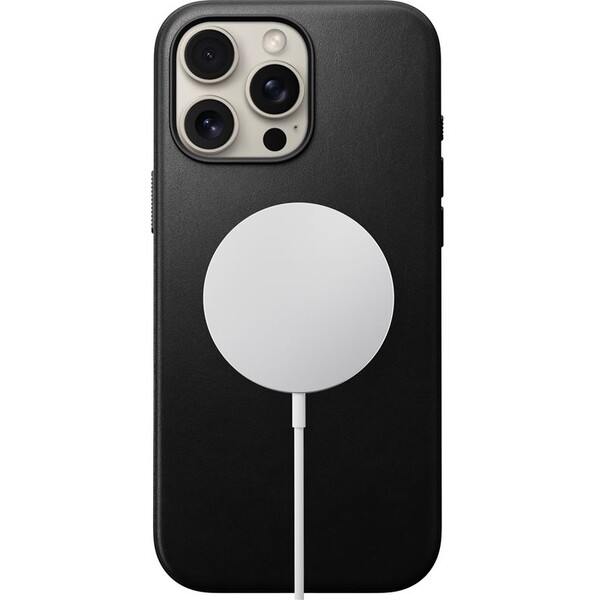 Nomad-Modern-Leather-Case-MagSafe-kryt-iPhone-16-Pro-Max-cerny