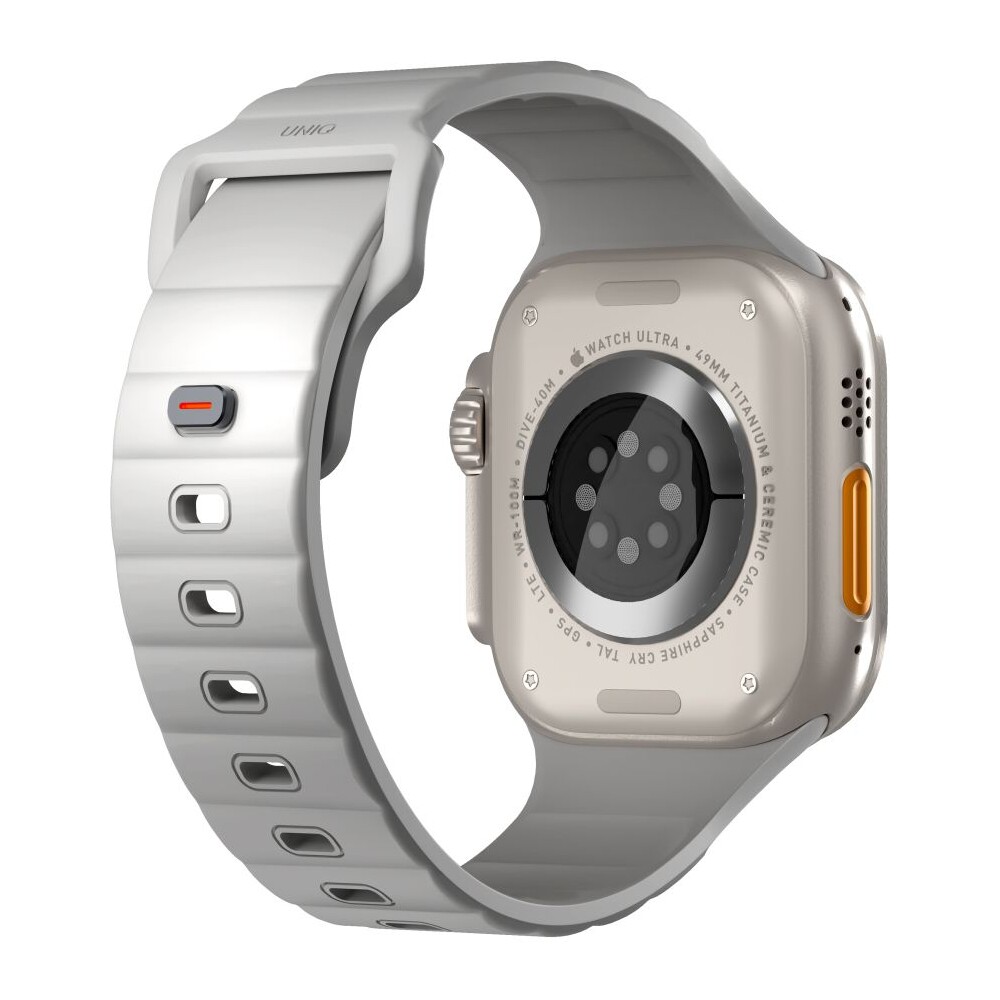 UNIQ-Stride-FKM-Rubber-vodeodolny-reminek-Apple-Watch-49-45-44-42mm-sedy