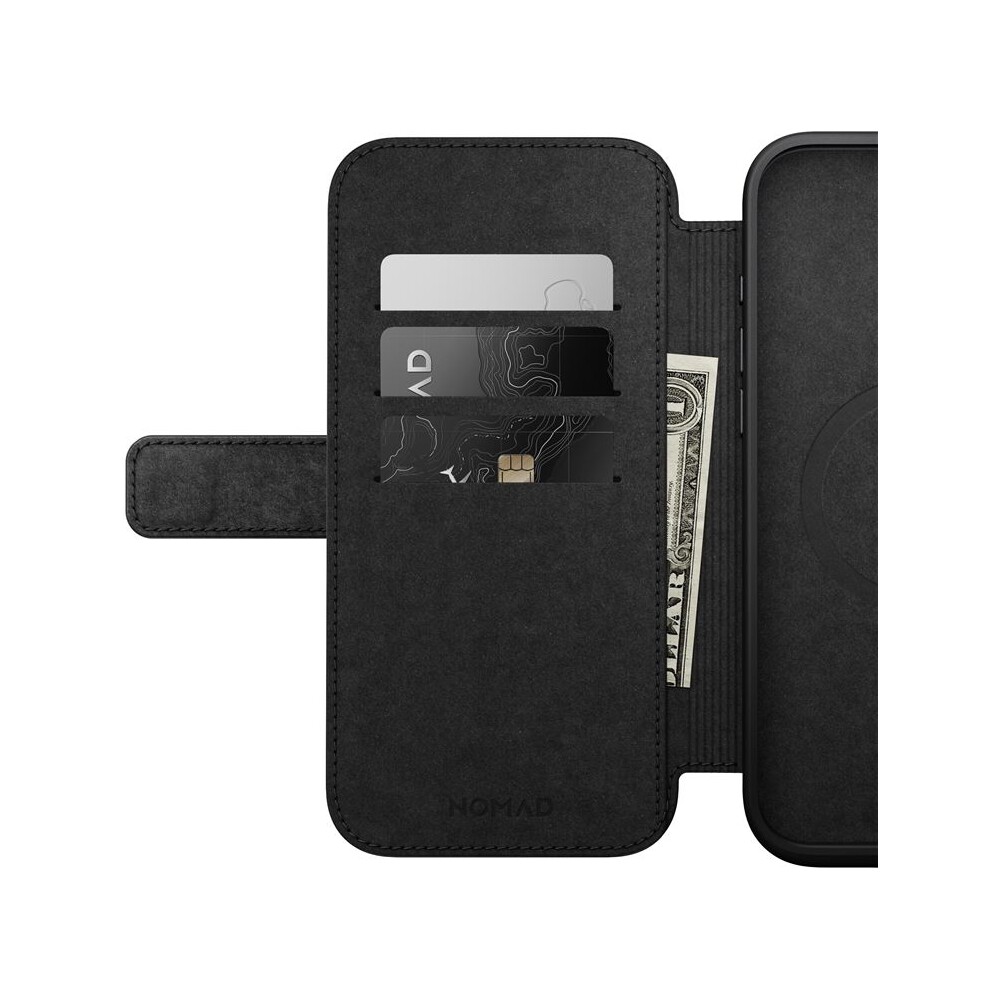 Nomad-Modern-Leather-Folio-MagSafe-pouzdro-iPhone-16-Pro-Max-svetle-hnede