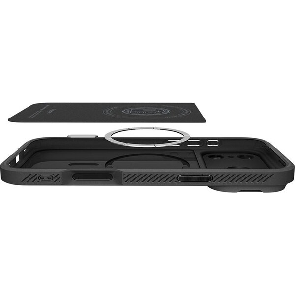 Spigen-Optik-Armor-MagSafe-kryt-iPhone-17-Pro-Max-black
