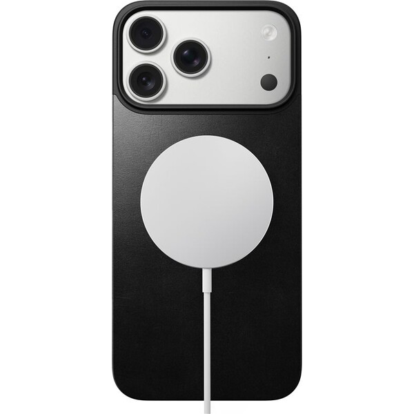 Nomad-Magnetic-Leather-Back-Horween-Magsafe-kozeny-kryt-iPhone-17-Pro-Max-Black