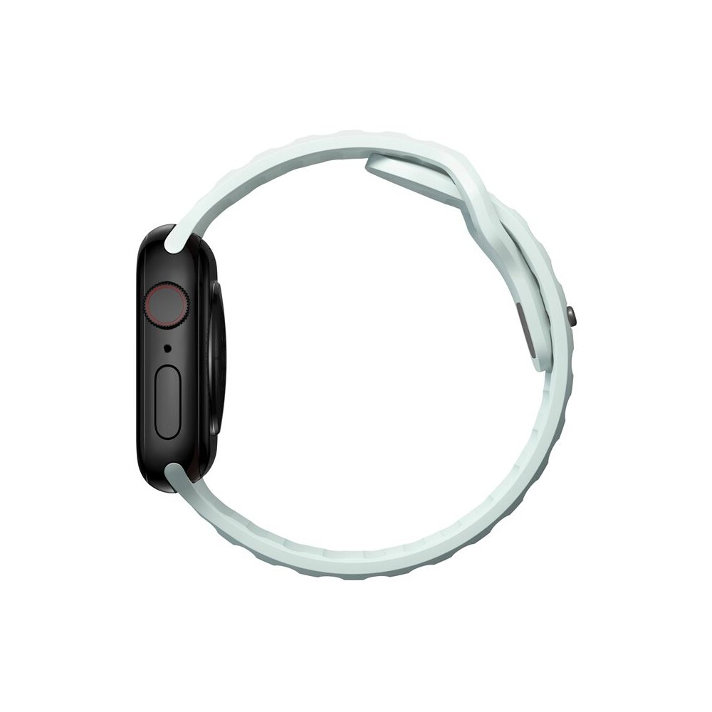 Nomad-Sport-Strap-S-M-reminek-pro-Apple-Watch-42-41-40-38mm-Ice-Blue-Glow
