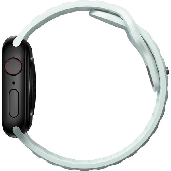 Nomad-Sport-Strap-S-M-reminek-pro-Apple-Watch-42-41-40-38mm-Ice-Blue-Glow