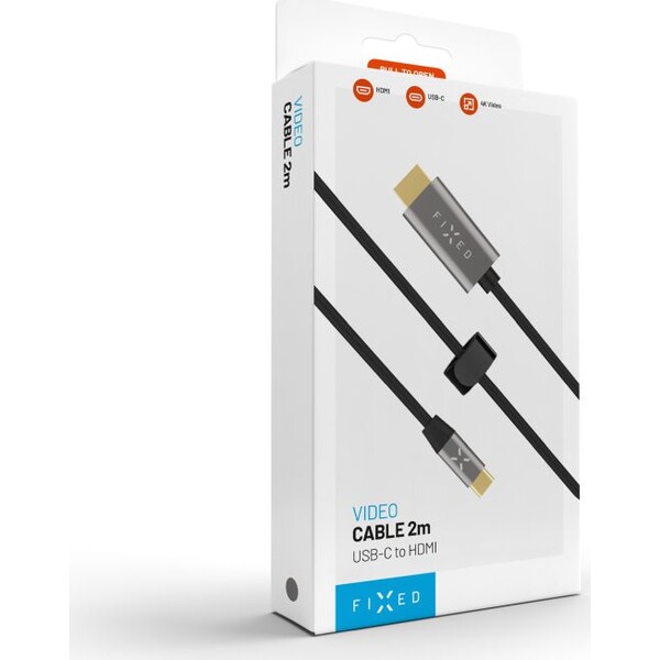 FIXED-USB-C-HDMI-2-0-kabel-4K-2m-cerny