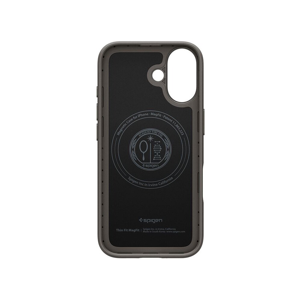 Spigen-Thin-Fit-MagSafe-kryt-iPhone-17-gunmetal