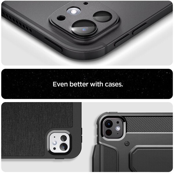 Spigen-Glass-tR-EZ-Fit-Optik-Metal-sklo-na-fotoaparat-iPad-Pro-13-2025-iPad-Pro-11-2025-cerne