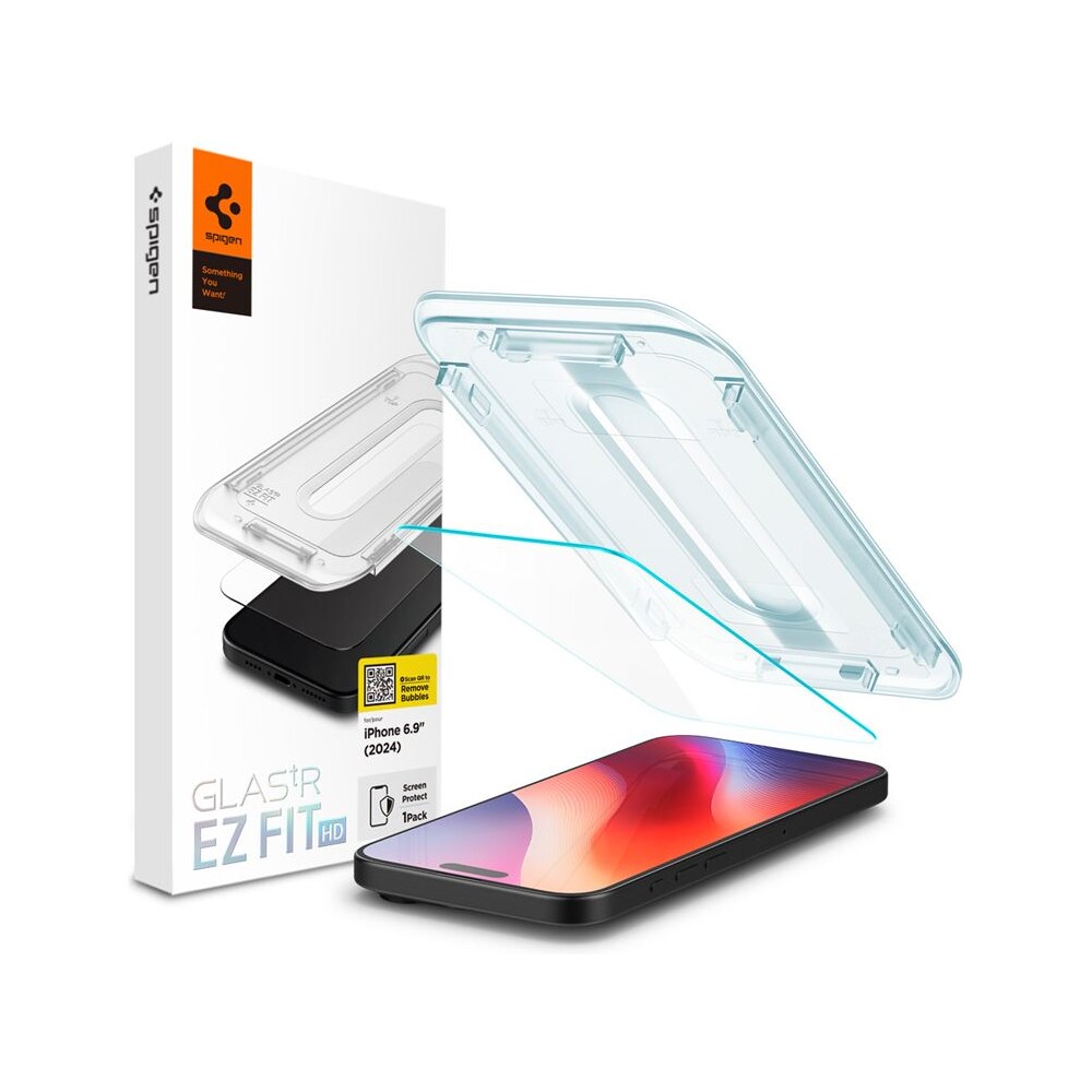 Spigen-Glass-tR-EZ-Fit-HD-tvrzene-sklo-iPhone-16-Pro-Max-cire